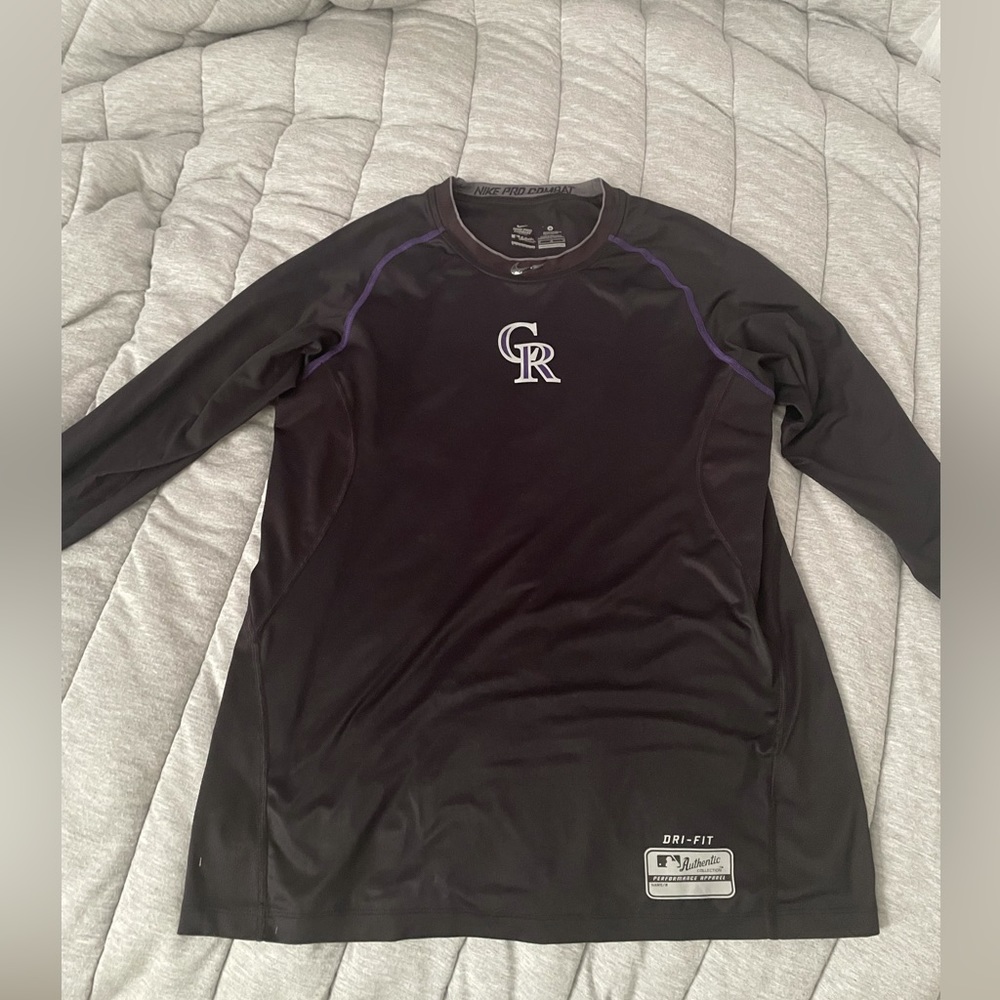 Colorado Rockies Nike Long Sleeve (Medium)